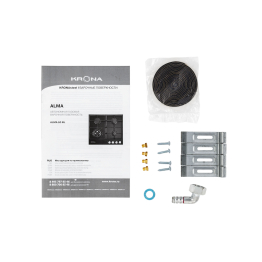 Газовая варочная поверхность  ALMA 60 BL (независимая)