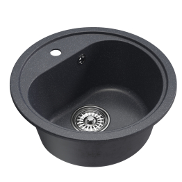 Мойкa ML-GM10 круглая, 440мм (глуб. чаши 180) NEW*