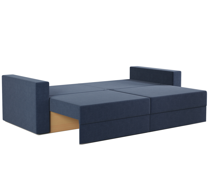 Диваны угловые в гостиную, Диван-кровать еврокнижка Мэдисон 160, велюр