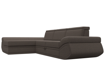 Диван угловой Лига-032 левый угол, рогожка Амур