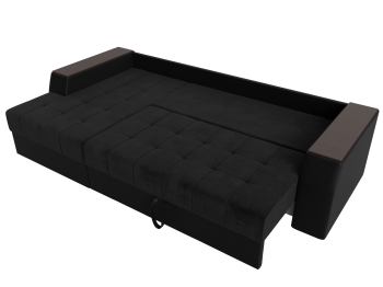 Угловой диван Эмир БС левый угол, велюр / экокожа