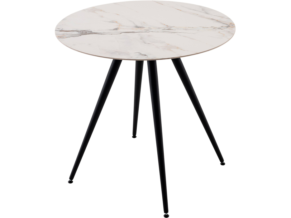 Обеденные столы, Стол обеденный STOOL GROUP Ники круглый керамика 800