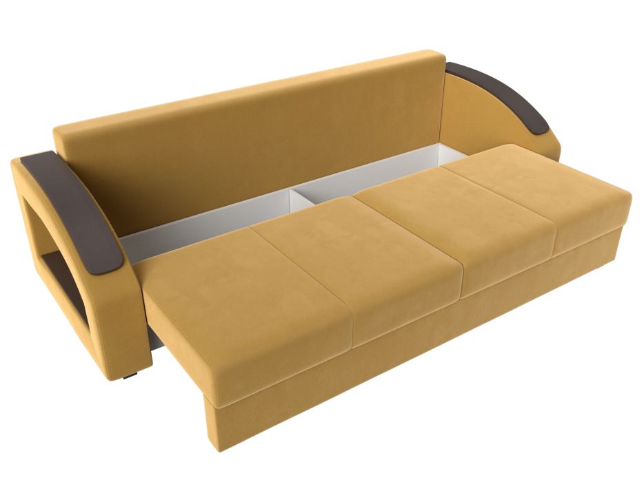 Диваны кровати со спальным местом, Диван прямой Канзас, микровельвет