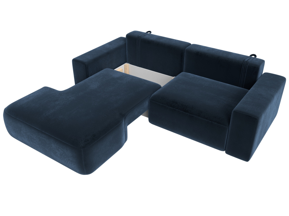 Диваны угловые в гостиную, Диван угловой Лига-036 НПБ Классик левый угол, велюр TOWER