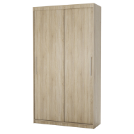 Шкафы-купе 2-х дверные, Шкаф-купе 2-х дверный Эконом платяной 120х45х200