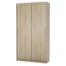 Шкаф-купе 2-х дверный Эконом платяной 120х45х200