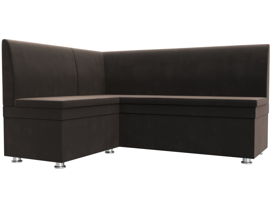 Диваны угловые кухонные, Диван кухонный угловой Уют левый угол, велюр