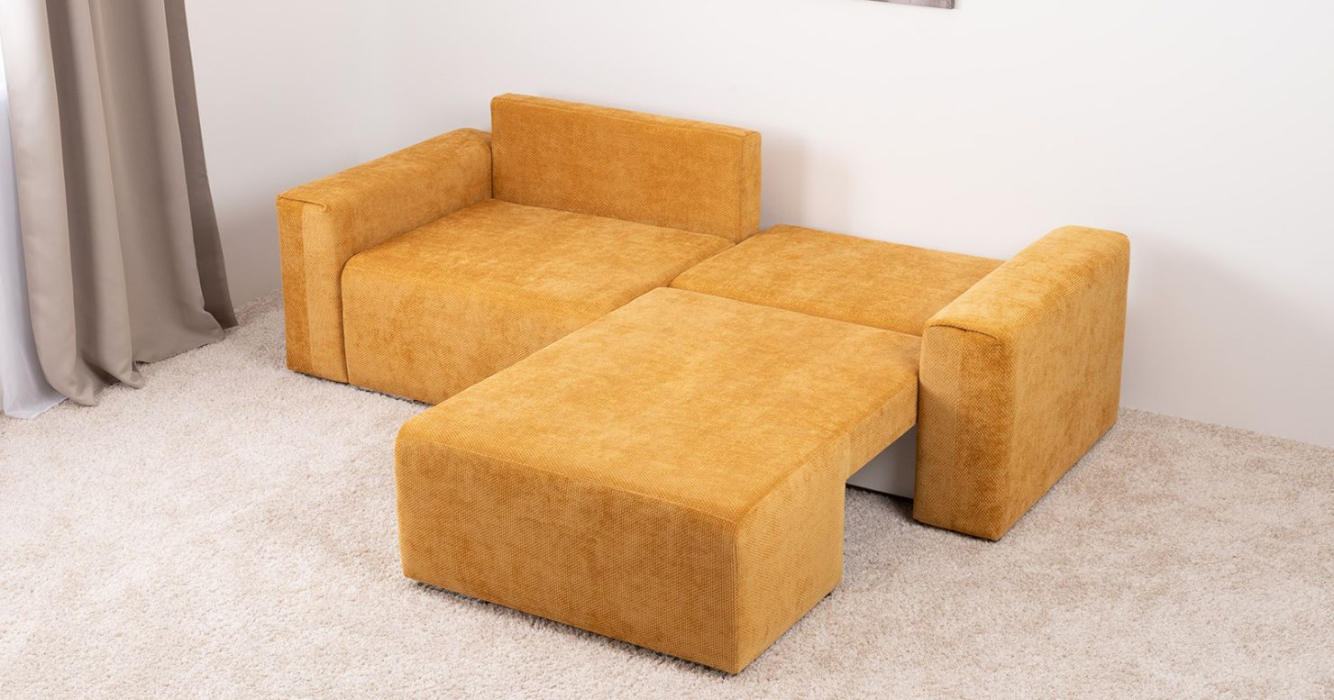 Диваны угловые в гостиную, Диван-кровать угловой Оксфорд №1