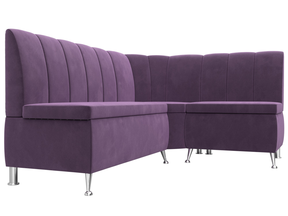 Диваны угловые кухонные, Диван кухонный угловой Кантри правый угол, микровельвет