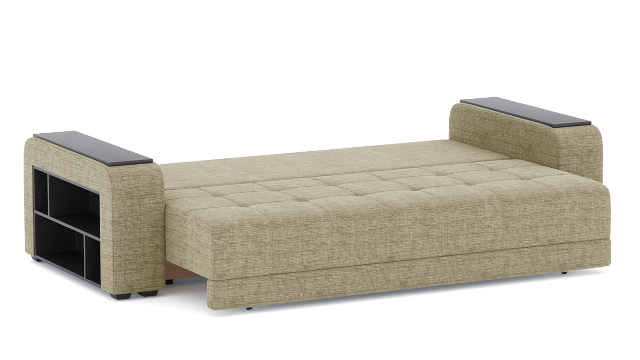 Диваны еврокнижки, Диван-кровать еврокнижка Дубай ПБ, рогожка