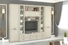 Стенки для гостиной, Модульная гостиная Карина композиция 19