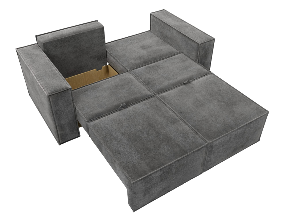 Диваны кровати со спальным местом, Диван прямой Куба мини, велюр TOWER