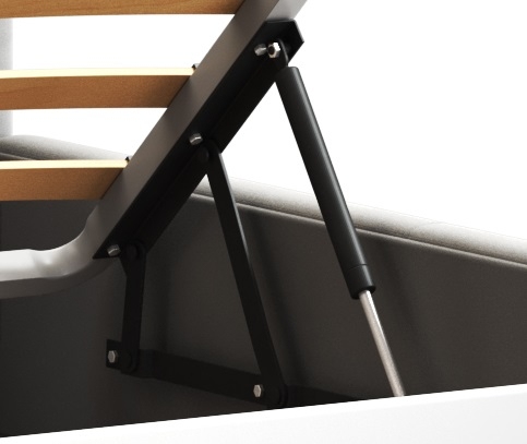 Мягкая кровать, Кровать Венера-1 180х200 двуспальная