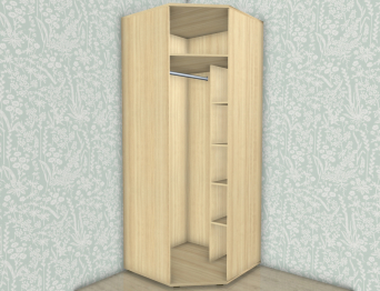 Модульная система Карина Шкаф ШК-1012 с зеркалом