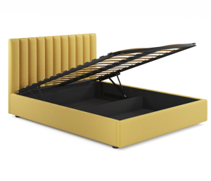 Мягкая кровать с тумбами Olivia 1600 подъемная