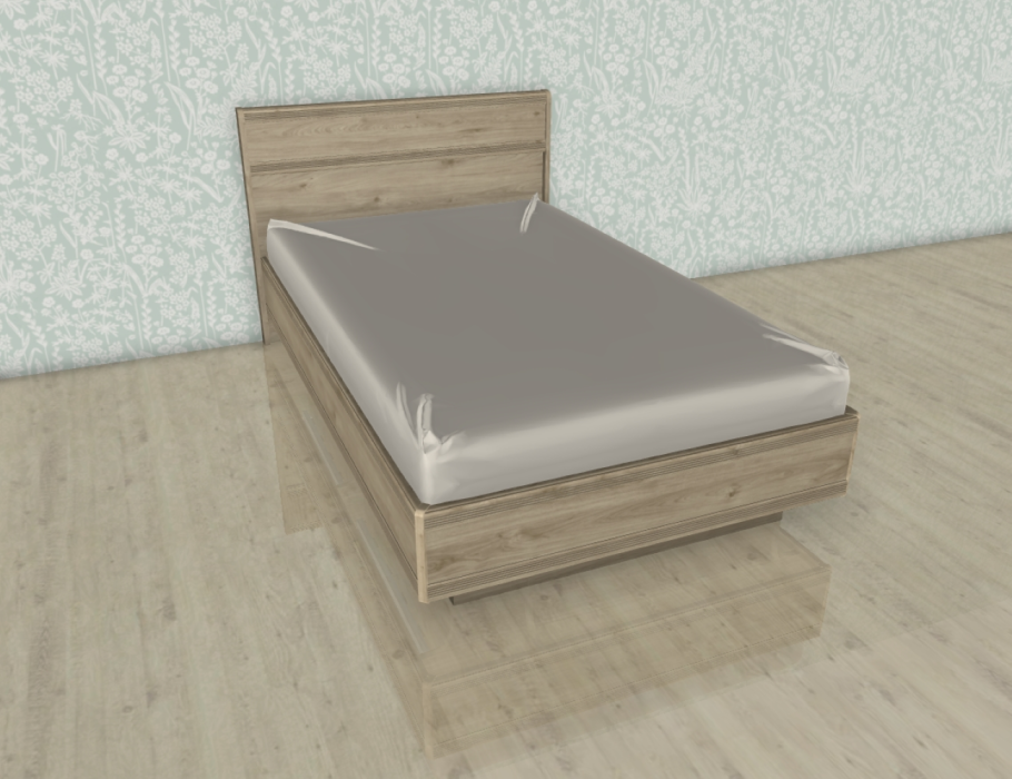 Кровати 120х200, Модульная система Карина Кровать КР-1001