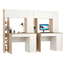 Два стола с надстройкой Моби Комфорт 12.71