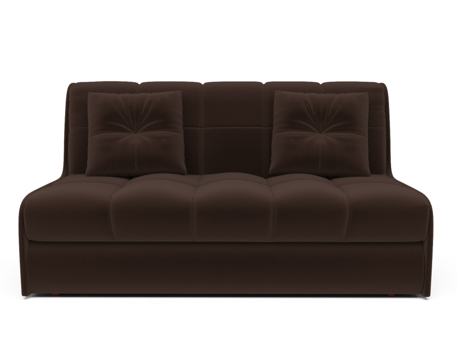 Диваны с ящиком для белья, Диван аккордеон Барон №2 НПБ 180х200 Микровелюр