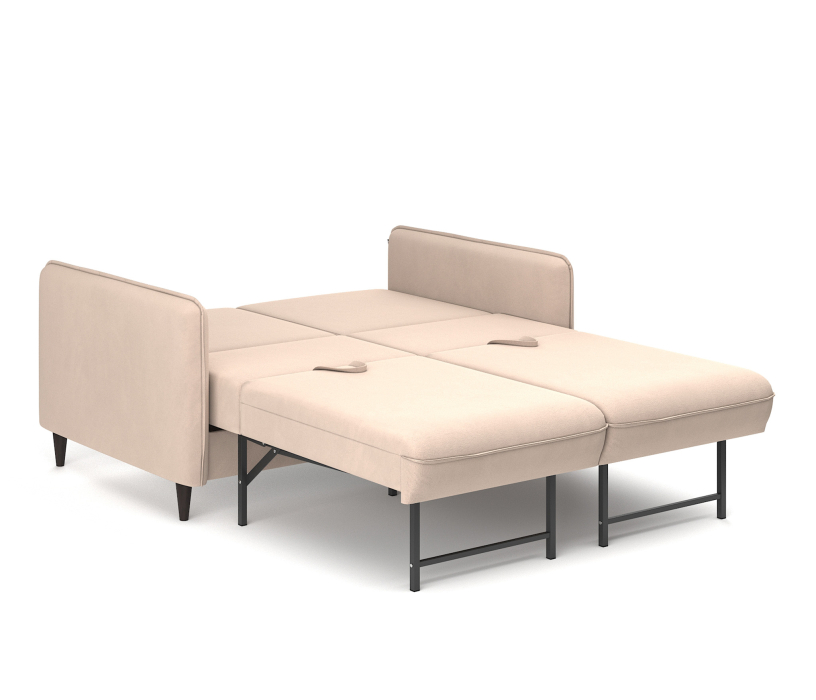 Дизайнерские диваны для гостиной, Диван-кровать Фьорд SMART 140, велюр