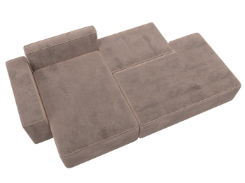 Диван угловой Лига-079 угол левый, велюр TOWER