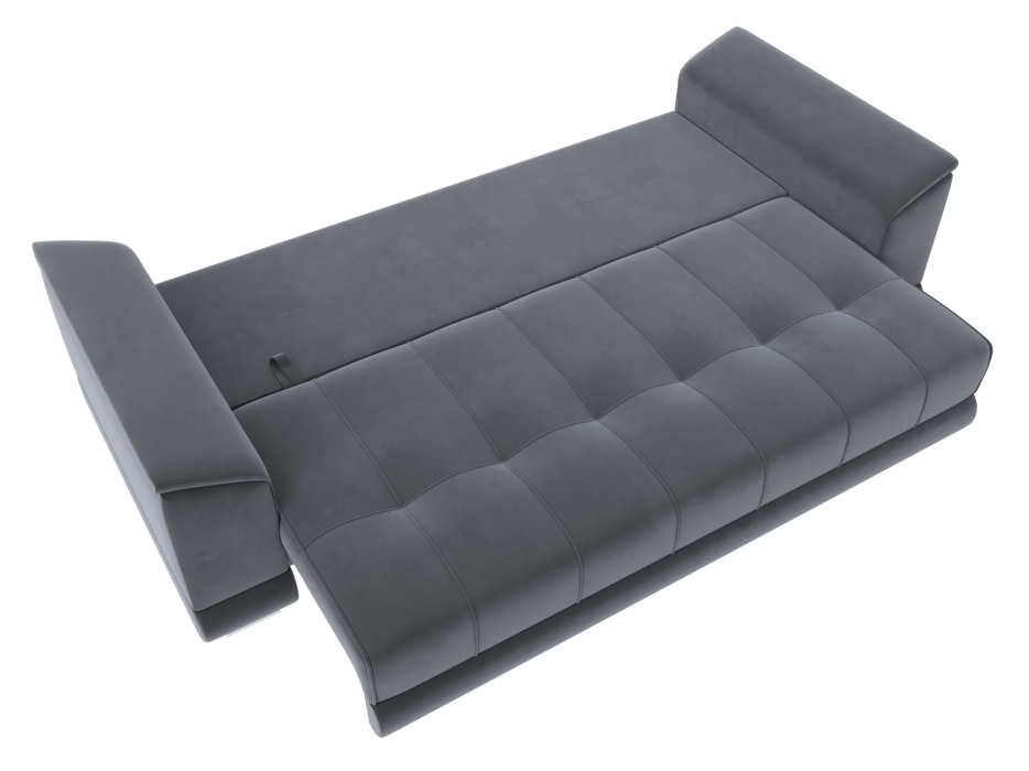 Диваны еврокнижки, Диван прямой НордСтар НПБ, велюр SEVEN