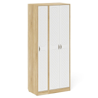 Прихожие, Шкаф-пенал для прихожей П-6-500 фрезеровка ромб