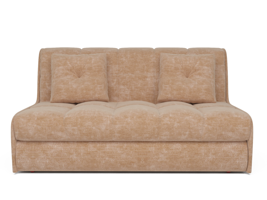 Диваны с ящиком для белья, Диван аккордеон Барон №2 ППУ 155х200 Микровелюр