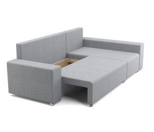 Угловой диван-кровать Маркиз, рогожка