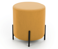 Пуфы дизайнерские, ПУФ ШАРЛЬ круглый, велюр