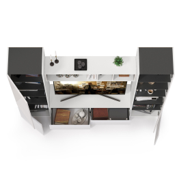 Стенка для гостиной Сидней № 6