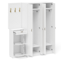 П-6 прихожая компоновка № 15 МДФ фрезеровка ромб