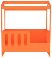 Кровати-домики, Сказочный домик ДС-1/1 70x140