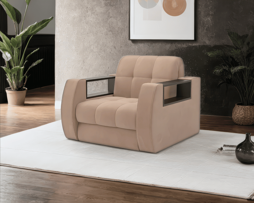 Кресла-кровати, Кресло-кровать аккордеон Барон №3 НПБ Велюр