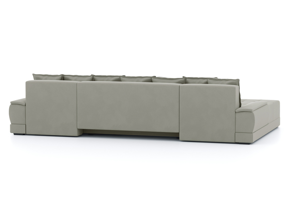 Диваны еврокнижки, Диван-кровать П-образный Нордвикс, велюр