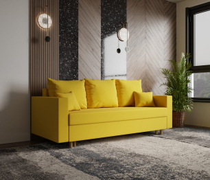 Прямой диван Адам,еврокнижка,велюр