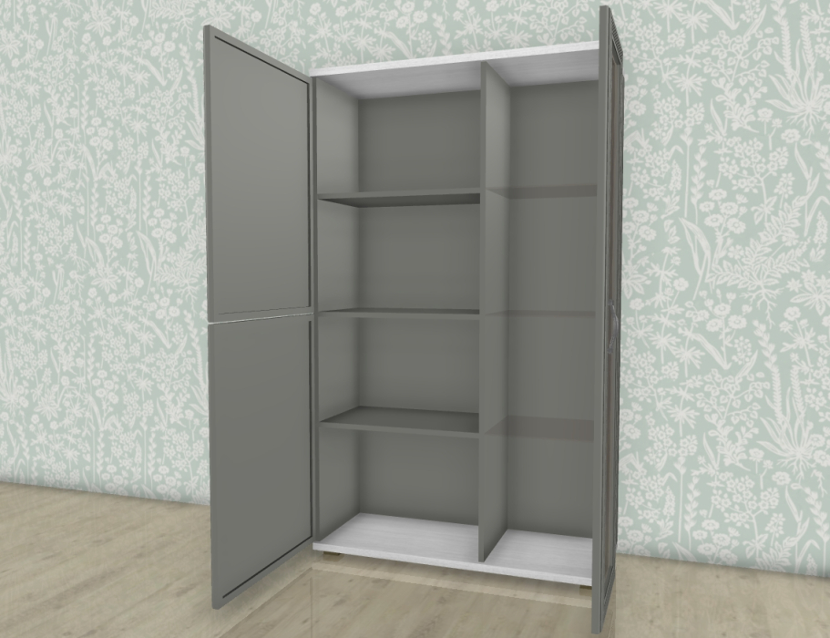 Шкафы двухстворчатые, Модульная система Карина Шкаф ШК-1082