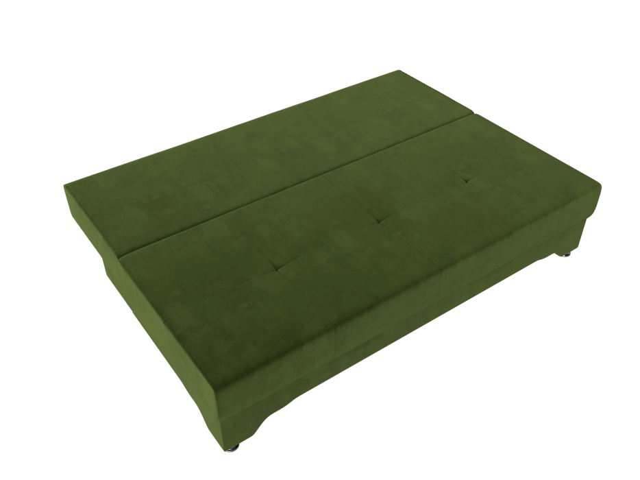 Диваны еврокнижки, Диван прямой Ник-2, микровельвет