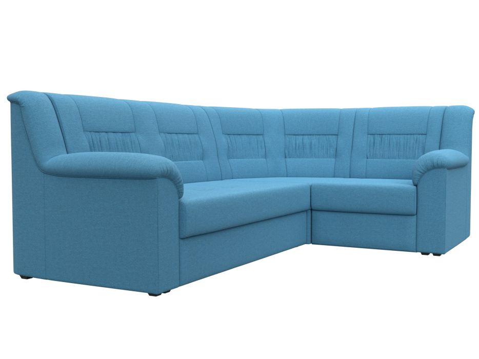 Диваны угловые в гостиную, Диван угловой Карелия правый угол, рогожка Амур