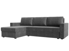 Диваны угловые в гостиную, Угловой диван Траумберг Лайт левый угол, рогожка