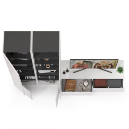 Стенка для гостиной Сидней № 07