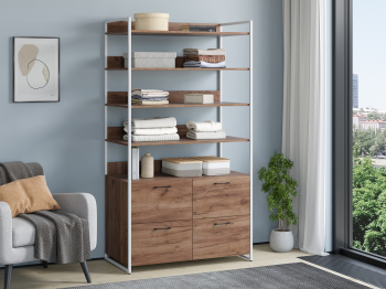 Стеллаж Urban Лофт 04 Белый