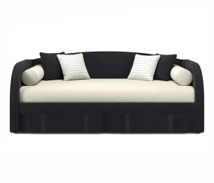 Мягкая кровать Elda 900 с ортопедическим основанием и матрасом PROMO B COCOS