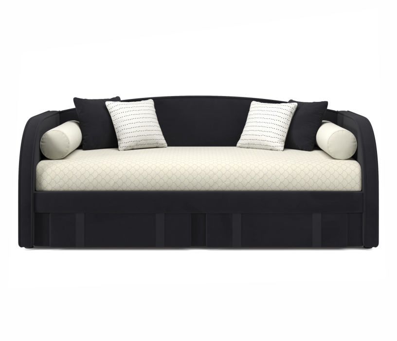 Кровати, Мягкая кровать Elda 900 с ортопедическим основанием и матрасом PROMO B COCOS