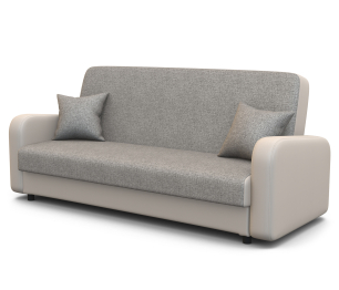 Диван-книжка Мелодия 120 экокожа и рогожка