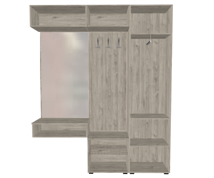 Прихожие, Модульная прихожая Стелла композиция 5