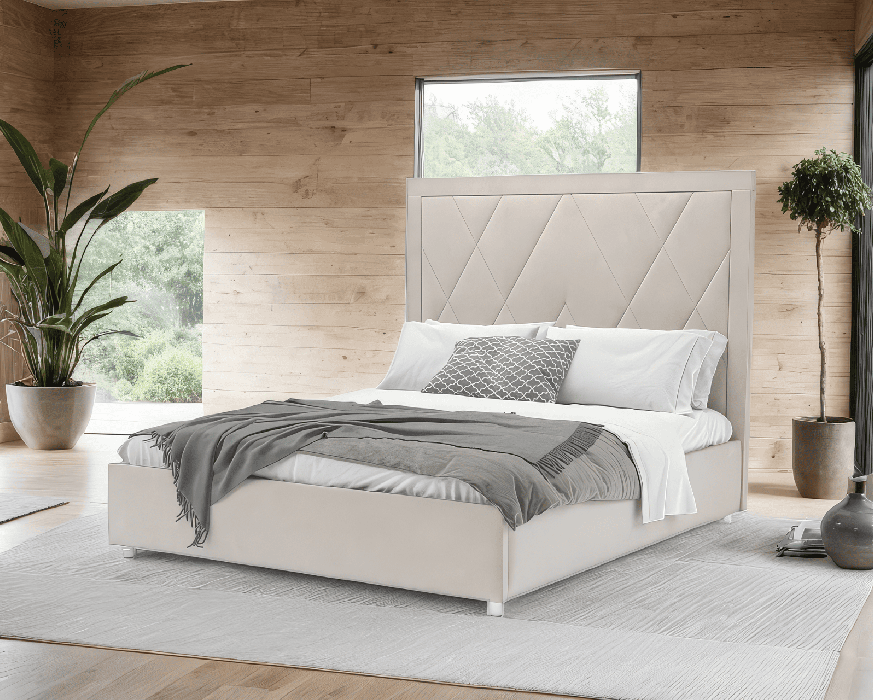 Мягкая кровать, Кровать Треви 160 см (Бархат)