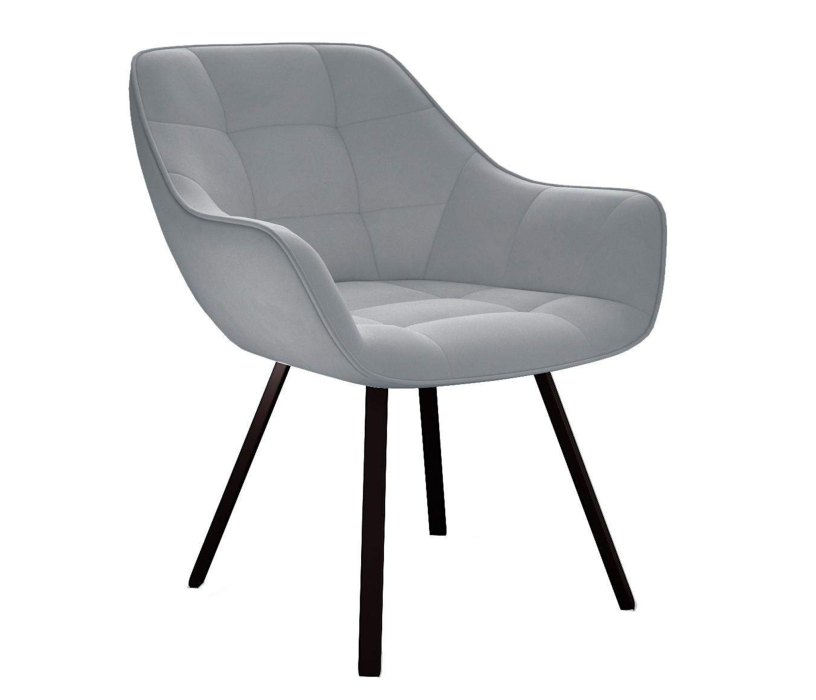 Стулья, Стул Dikline 252М с поворотным механизмом (микровелюр/опоры черные)