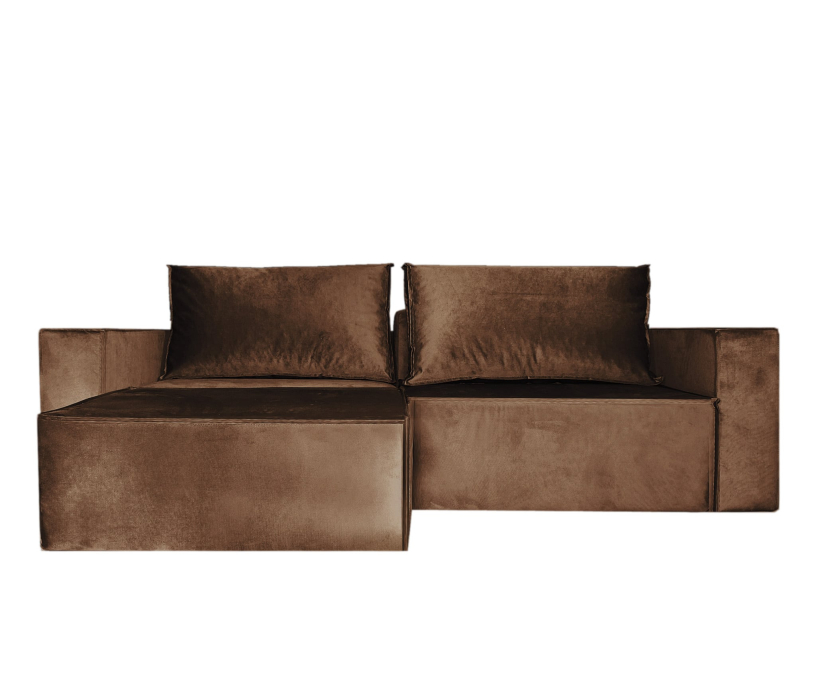 Диваны кровати со спальным местом, Диван-кровать Лофт Люкс 2, 140 велюр