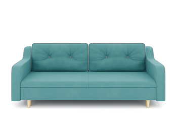 Диван-кровать еврокнижка-пантограф Оникс, велюр