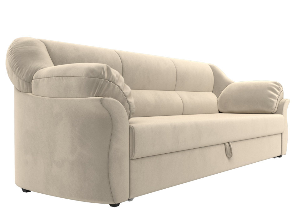 Диваны кровати со спальным местом, Диван прямой Карнелла, микровельвет